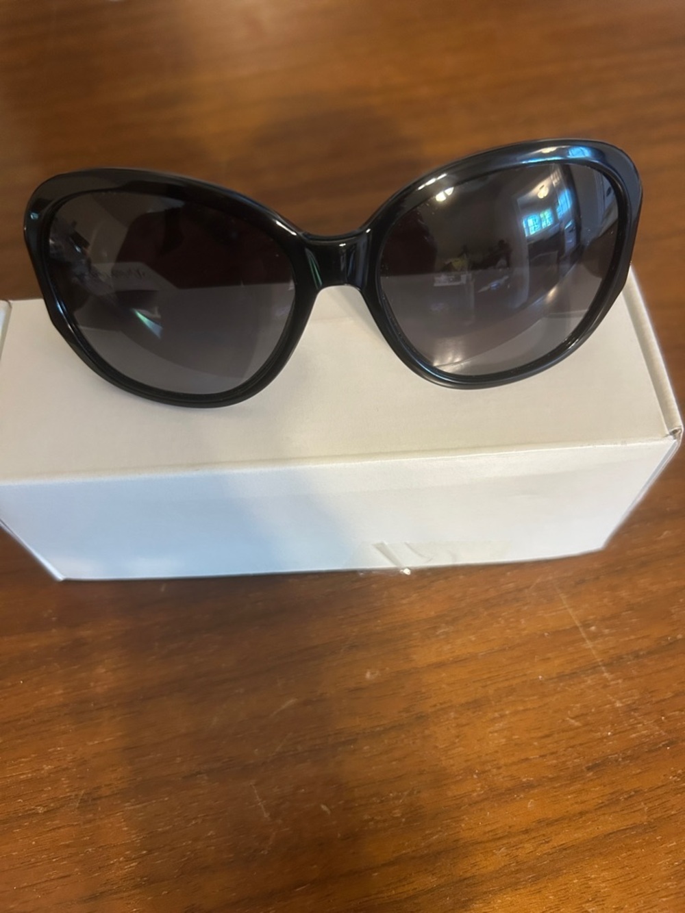 Brighton Black Oversized Women's Sunglasses. 0067
